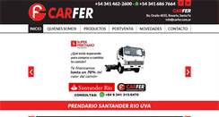 Desktop Screenshot of carfer.com.ar